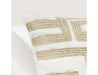Villa By Classic Home -  VC Mateo Metallic Gold/Ivory 22X22 Pillows (Set of 2) - V300038 - GreatFurnitureDeal
