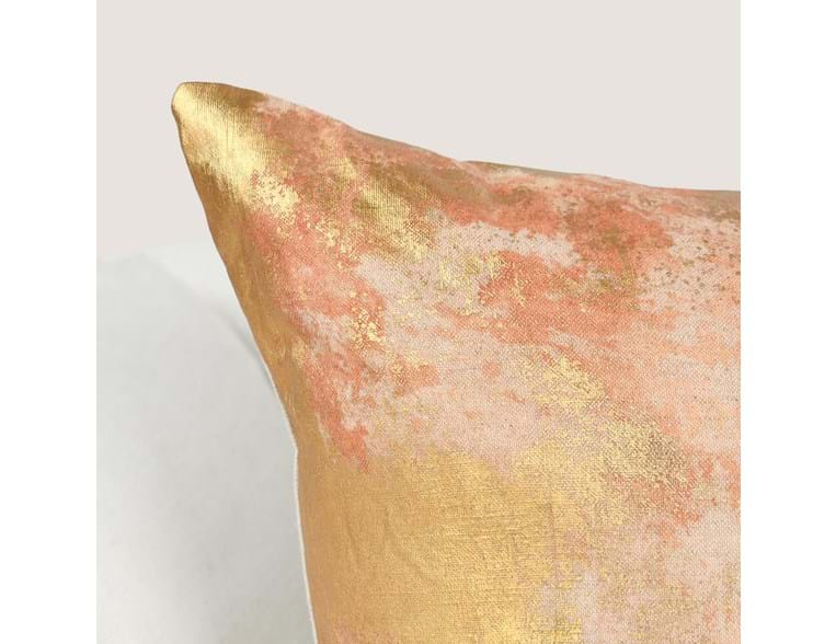 Classic Home Furniture - RO Onara Burnt Orange/Gold 22x22 Pillows (Set of 2) - V300053 - GreatFurnitureDeal