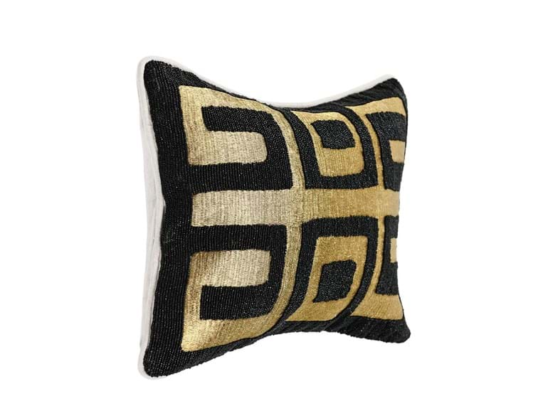 Classic Home Furniture - RO Dala Black/Gold 12x16 Pillows (Set of 2) - V300054 - GreatFurnitureDeal