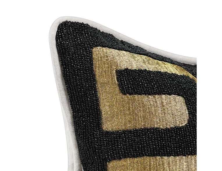 Classic Home Furniture - RO Dala Black/Gold 12x16 Pillows (Set of 2) - V300054 - GreatFurnitureDeal