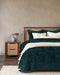 Classic Home Furniture - Bari Velvet Emerald Queen Quilt - V310001 - GreatFurnitureDeal