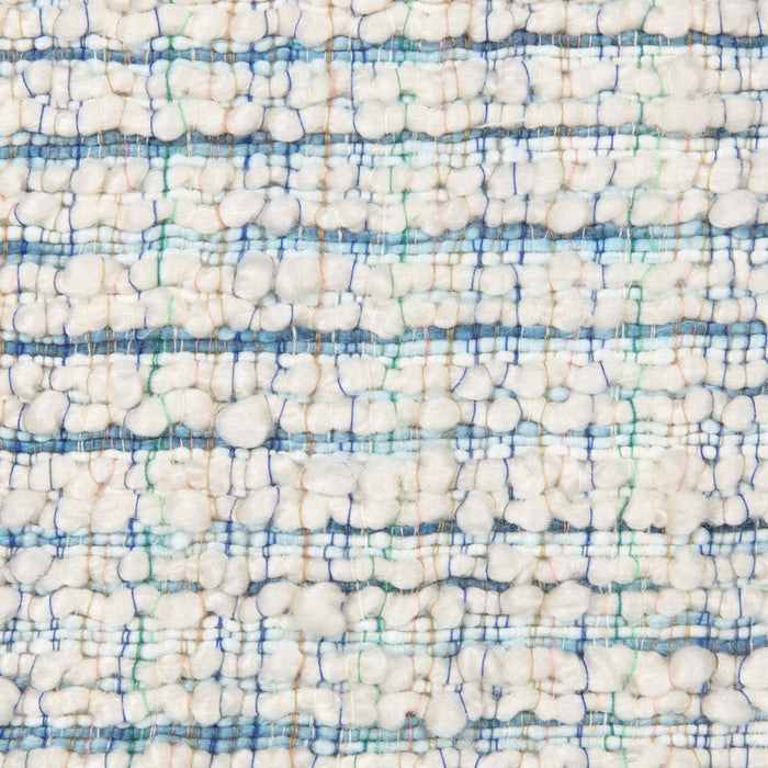 Classic Home - EQ Trona Blue/Ivory 22x22 -Set of 2- V310015 - GreatFurnitureDeal