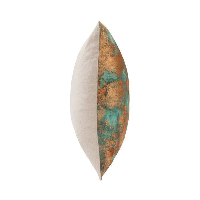 Classic Home - EQ Onara Turquoise/Copper 22x22 -Set of 2- V310035 - GreatFurnitureDeal