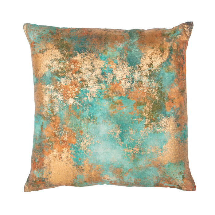 Classic Home - EQ Onara Turquoise/Copper 22x22 -Set of 2- V310035 - GreatFurnitureDeal
