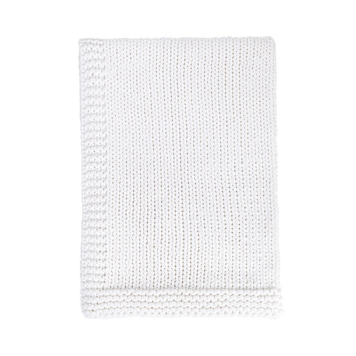 Classic Home - TC Dyne White Throw 50x70 - V310044 - GreatFurnitureDeal