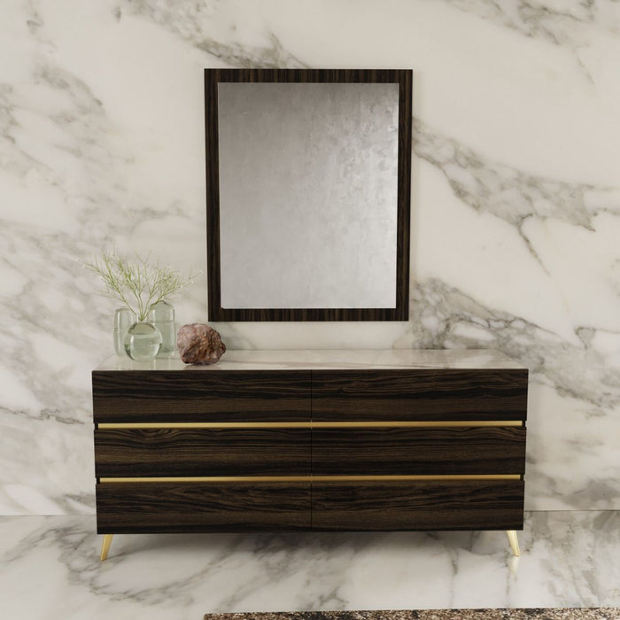 VIG Furniture - Nova Domus Velondra Modern Eucalypto Marble Dresser - VGACVELONDRA-DRS