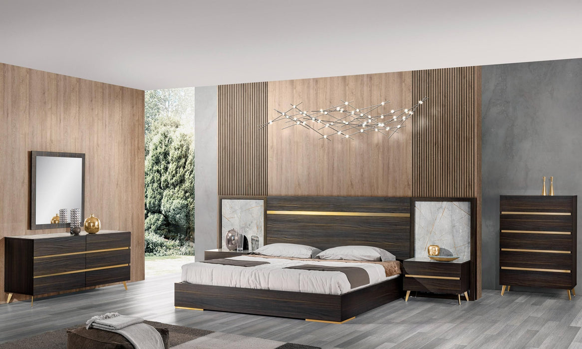 VIG Furniture - Nova Domus Velondra Modern Eucalypto Marble Eastern King Bedroom Set - VGACVELONDRA-BED-SET-EK - GreatFurnitureDeal