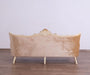 European Furniture - Veronica III Luxury Sofa in Antique Beige and Antique Dark Gold leaf - 47072-S - GreatFurnitureDeal