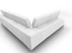 VIG Furniture - Coronelli Collezioni Viola Italian Contemporary White Leather Left Facing Sectional Sofa - VGCCVIOLA-KIM-WHT-LAF-SECT - GreatFurnitureDeal