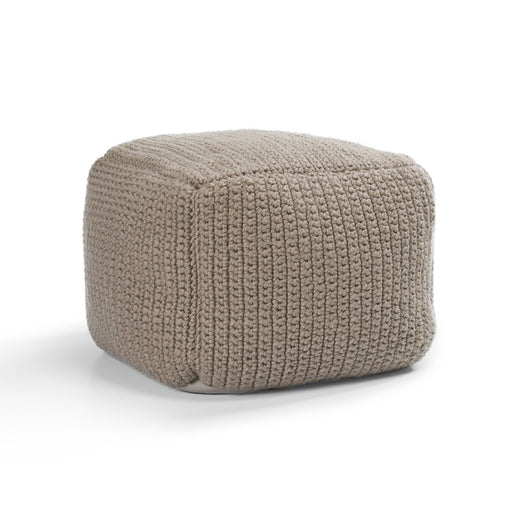 Classic Home - Performance Prism Natural Pouf 18x18x14 - VP10034 - GreatFurnitureDeal