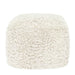 Classic Home Furniture - Carters Ivory Pouf 18X18X14 - VP12215 - GreatFurnitureDeal