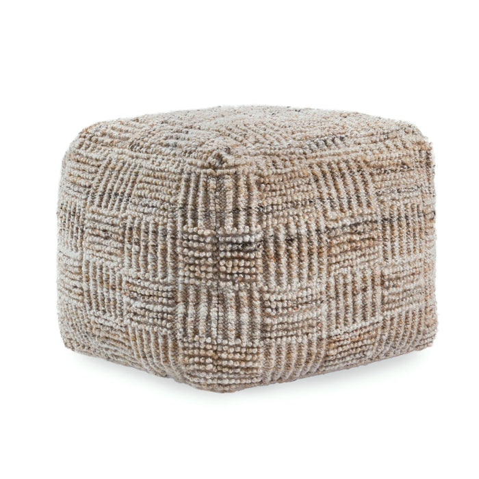 Classic Home - Performance Vico Pouf 18"x18"x14" - VP12224 - GreatFurnitureDeal