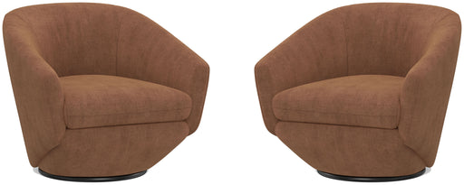 Parker Living - The Twist Swivel Chair in Elise Rust (Set of 2) - STWI#912S-2-ELRS - GreatFurnitureDeal