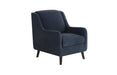 Southern Home Furnishings - Bella Accent Chair in Midnight - 240-C Bella Midnight - GreatFurnitureDeal