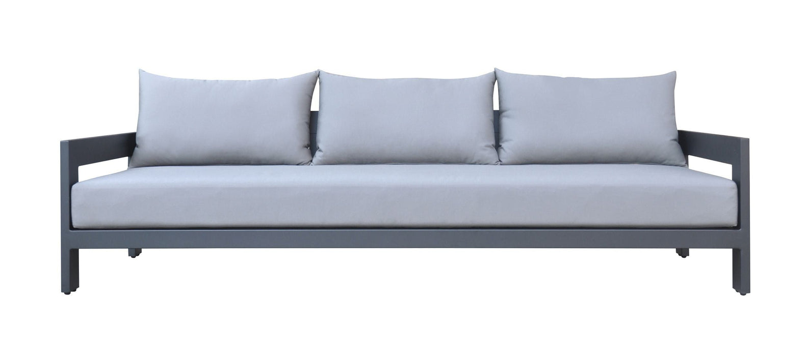 VIG Furniture - Renava Wake - Outdoor Dark Charcoal Sofa Set - VGGE-WAKE-SOFA-SET-GRY - GreatFurnitureDeal