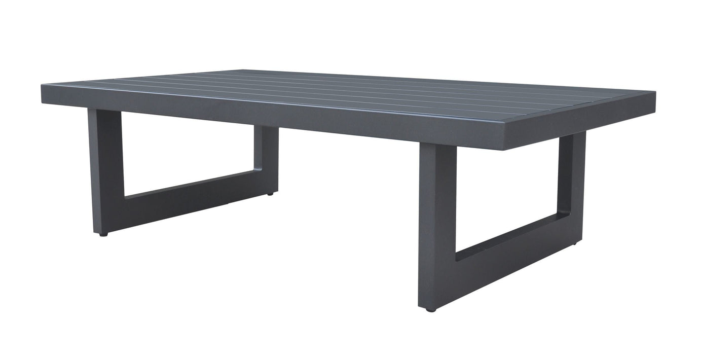VIG Furniture - Renava Wake Modern Charcoal Outdoor Coffee Table - VGGEMONTALK-GREY-CT