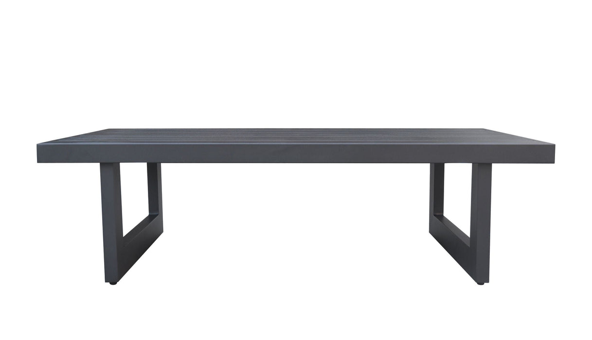 VIG Furniture - Renava Wake Modern Charcoal Outdoor Coffee Table - VGGEMONTALK-GREY-CT