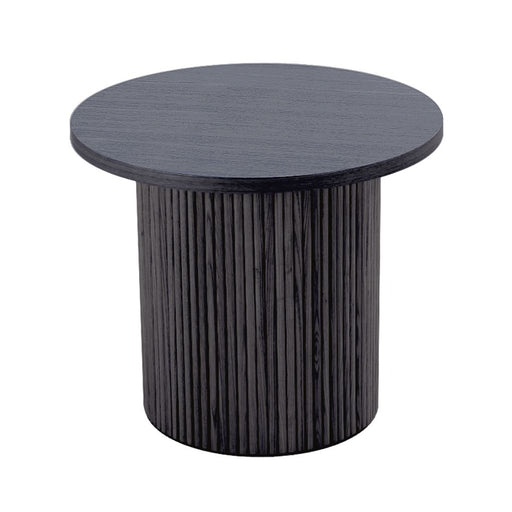 VIG Furniture - Modrest - Rawlins Modern Mid Century Black Ash Round End Table - VGDW-J5939B-BLK - GreatFurnitureDeal