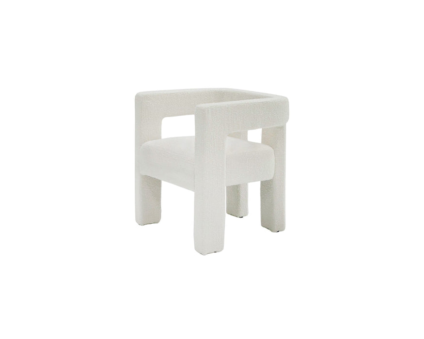 VIG Furniture - Modrest Drea - Modern White Fabric Dining Chair - VGEUMC-9653CH-A-WHT - GreatFurnitureDeal