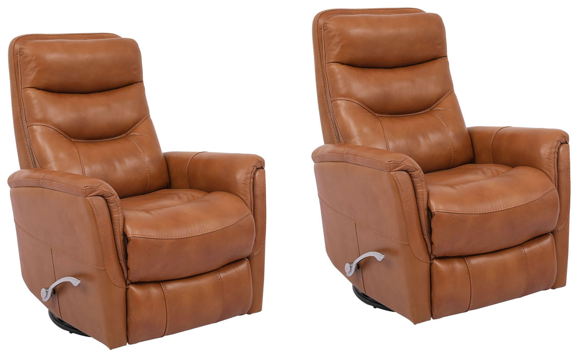 Parker Living - Gemini Swivel Glider Recliner in Butterscotch (Set of 2) - MGEM#812GS-2-BUT - GreatFurnitureDeal