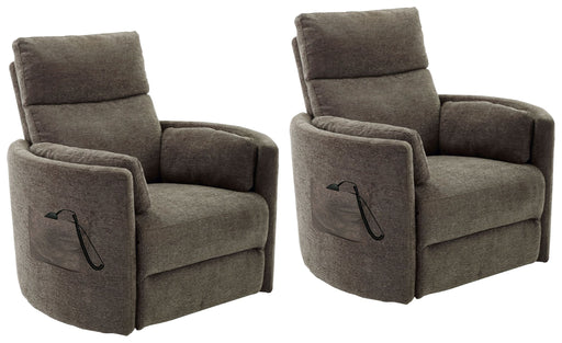 Parker Living - Radius Swivel Power Glider Recliner in Krypton (Set of 2) - MRAD#812LIFT-2-KRY - GreatFurnitureDeal