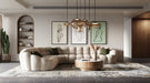 VIG Furniture - Divani Casa Yolonda Modern Beige Curved Sectional Sofa - VGEV-2126B-LGB-SECT - GreatFurnitureDeal