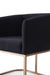 VIG Furniture - Modrest Yukon Modern Black & Antique Brass Dining Chair  - VGVCB8362-BC-DC - GreatFurnitureDeal
