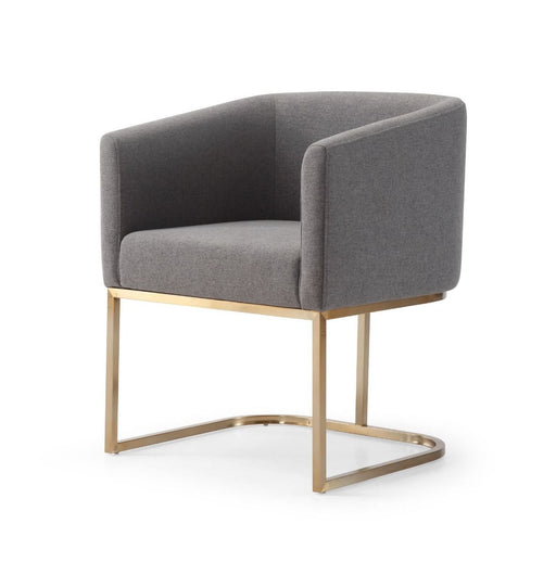 VIG Furniture - Modrest Yukon Modern Dark Grey Fabric Dining Chair - VGVCB8362-DKGRY-DC - GreatFurnitureDeal