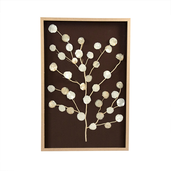 Zentique - Abstract Mother of Pearl Tree Wall Art - ZEN40357 - GreatFurnitureDeal