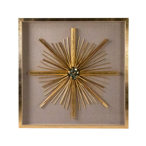 Zentique - Crystal Sunburst Wall Art - ZEN55683 - GreatFurnitureDeal