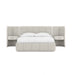 ART Furniture - Ashlar Queen Upholstered Wall Panel Bed in Bisque - 333125-2250WN - GreatFurnitureDeal