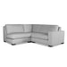 Nativa Interiors - Chester Modular L-Shape Mini Sectional Right Arm Facing 90" Off White - SEC-CHST-DP-AR4-3PC-PF-WHITE - GreatFurnitureDeal