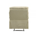 Acme Furniture - Arcadia Beige Microfiber Recliner Chair - 00626 - GreatFurnitureDeal