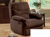 ACME Furniture - Arcadia Chocolate Microfiber Recliner - 00632 - GreatFurnitureDeal