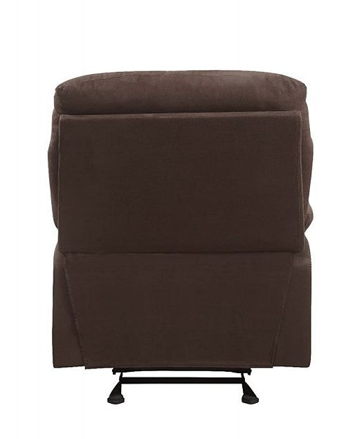 ACME Furniture - Arcadia Chocolate Microfiber Recliner - 00632 - GreatFurnitureDeal
