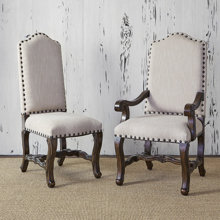 Ambella Home Collection - Florence Side Chair - Small (Tweed) - 02007-615-021
