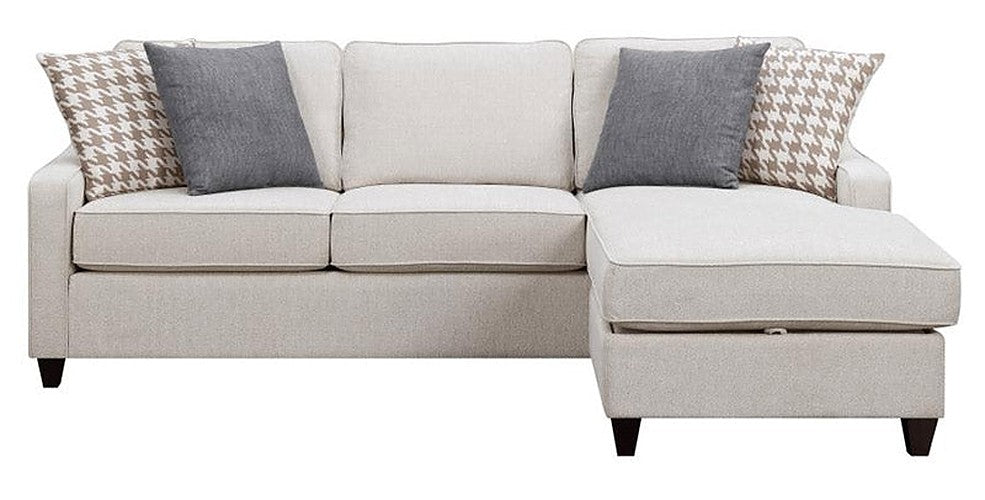 Coaster Furniture - McLoughlin Upholstered Sectional Cream - 501840 - GreatFurnitureDeal