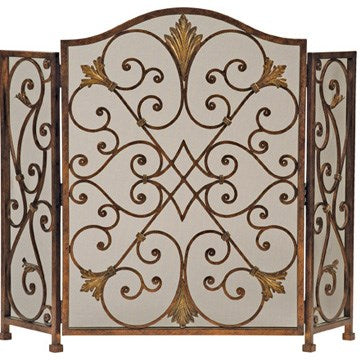 Ambella Home Collection - Rockefeller 3-Panel Fireplace Screen - 02133-460-001 - GreatFurnitureDeal