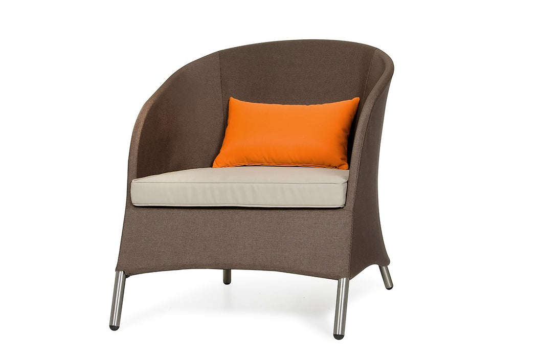 Vig Furniture - Renava Zamora Outdoor Brown Sofa Set - VGMGZAMORA - GreatFurnitureDeal