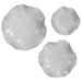 Uttermost - Abella Ceramic Wall Decor, S-3, White - 04234 - GreatFurnitureDeal