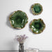 Uttermost - Abella Green Ceramic Wall Decor, S-3 in Green - 04247 - GreatFurnitureDeal