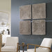 Uttermost - Portside Wood Wall Panel in Gray - 04264