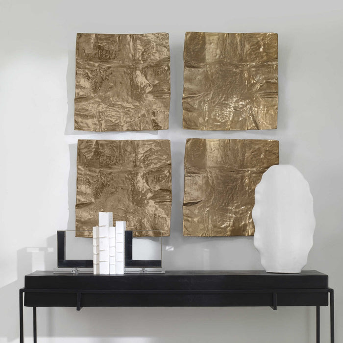 Uttermost - Archive Metal Wall Decor in Brass - 04315 - GreatFurnitureDeal