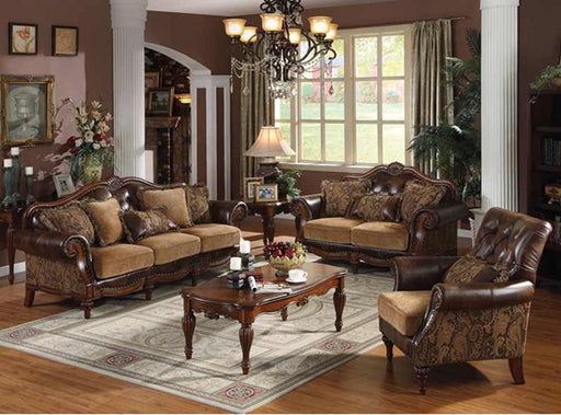 Acme Furniture - Dreena Sofa w-5 Pillows in Brown - 05495 - GreatFurnitureDeal