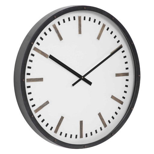 Uttermost - Fleming Large Wall Clock - 06103 - GreatFurnitureDeal