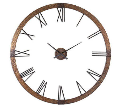 Uttermost - Amarion 60" Copper Wall Clock - 06655