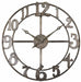 Uttermost - Delevan 32" Metal Wall Clock - 06681 - GreatFurnitureDeal