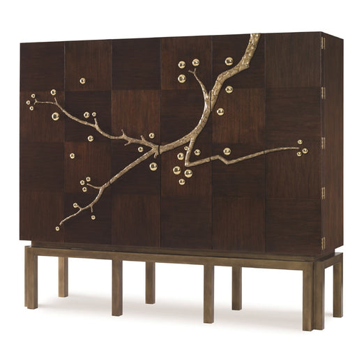 Ambella Home Collection - Cherry Blossom Cabinet - Walnut - 06809-890-166 - GreatFurnitureDeal