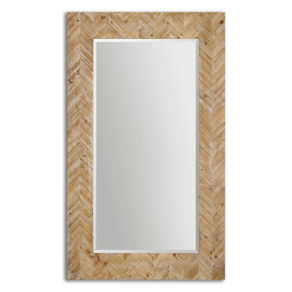 Uttermost - Demetria Oversized Wooden Mirror - 07068 - GreatFurnitureDeal
