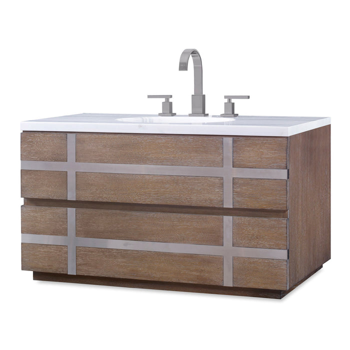 Ambella Home Collection - Thompson Wall Sink Chest - Octo Finish - 07227-110-401